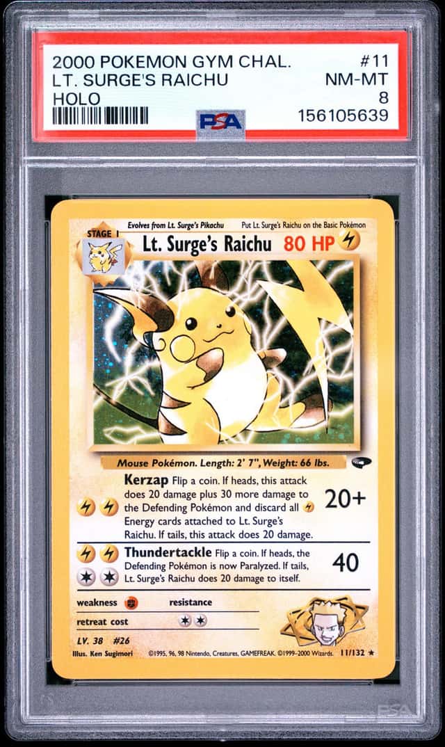 Lt. Surge's Raichu