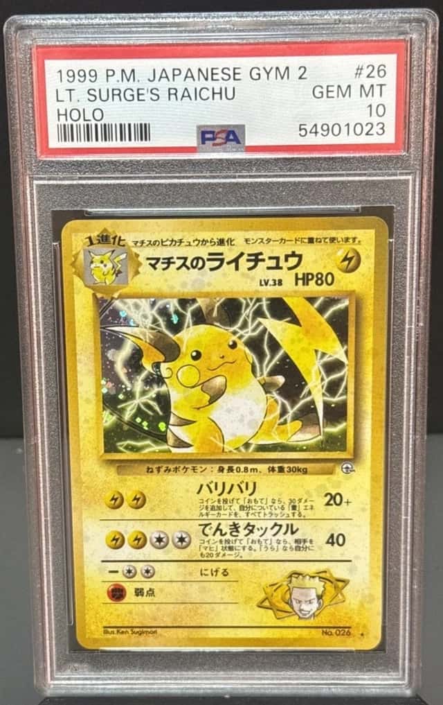Lt. Surge's Raichu