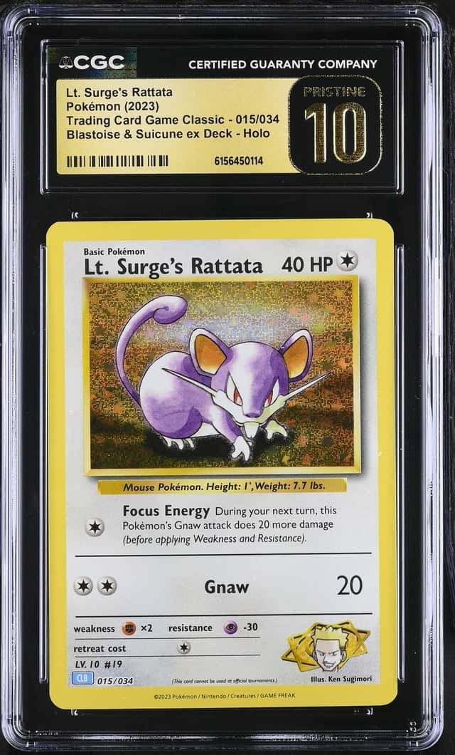 Lt. Surge's Rattata