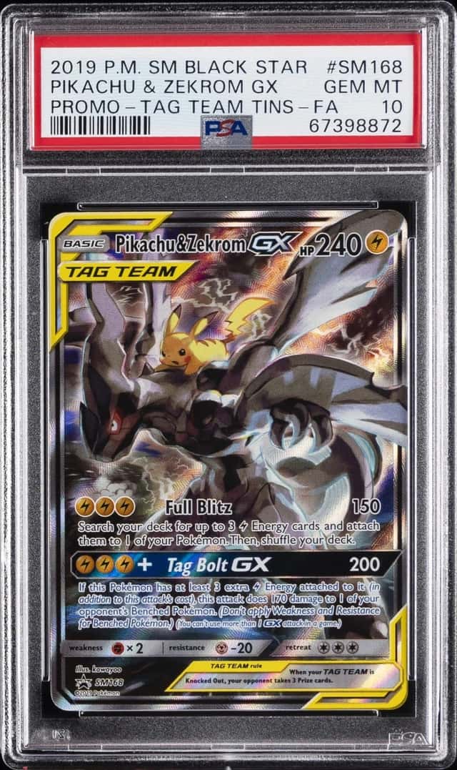 Pikachu & Zekrom GX