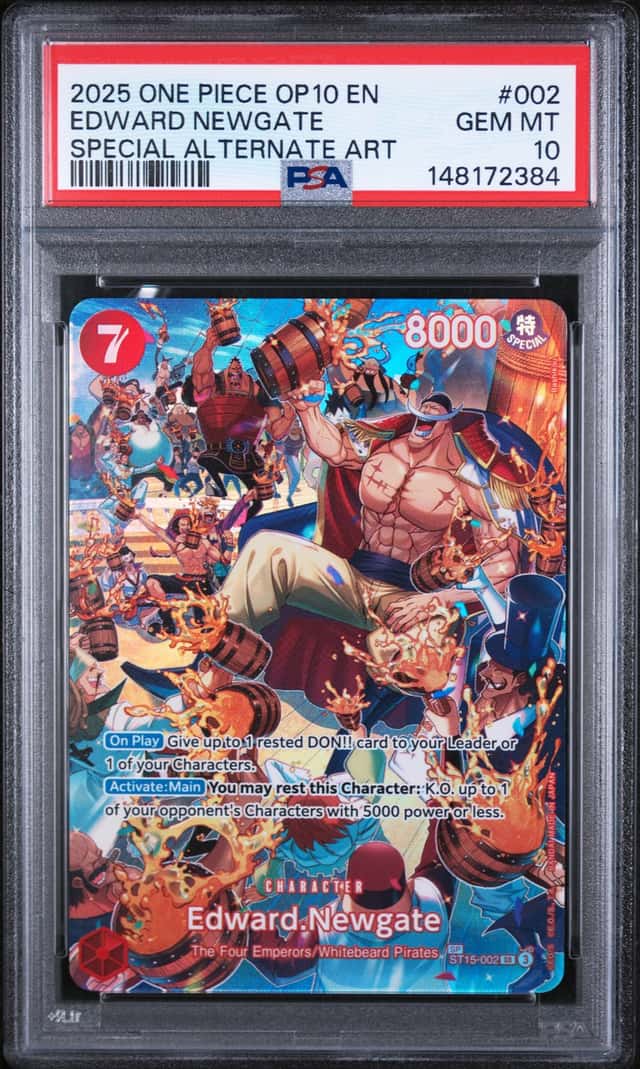 2025 One Piece Royal Blood Special Alternate Art Edward Newgate #ST15002