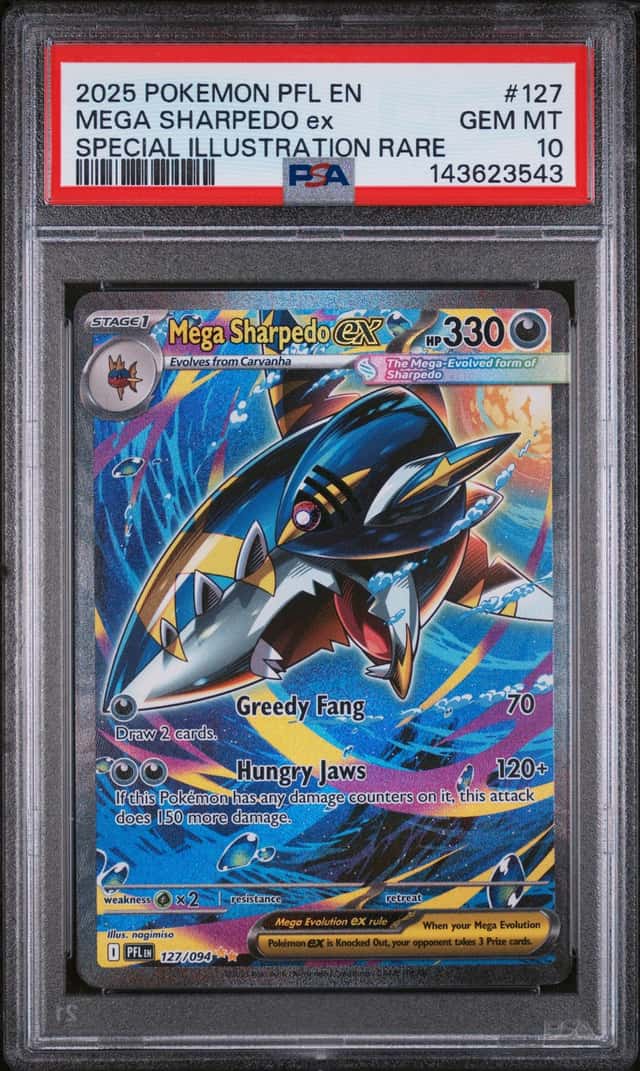 MEGA SHARPEDO ex