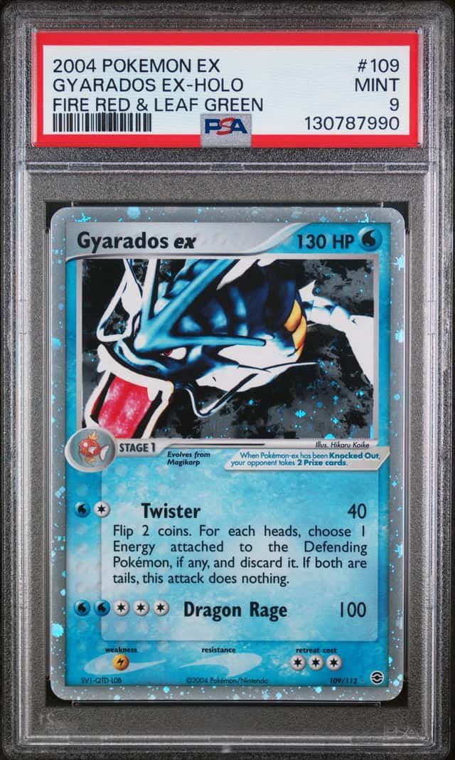 Pokemon Gyarados ex EX Fire Red & Leaf Green Holo Ultra Rare #109 PSA 9 Mint