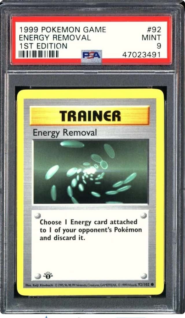 Energy Removal