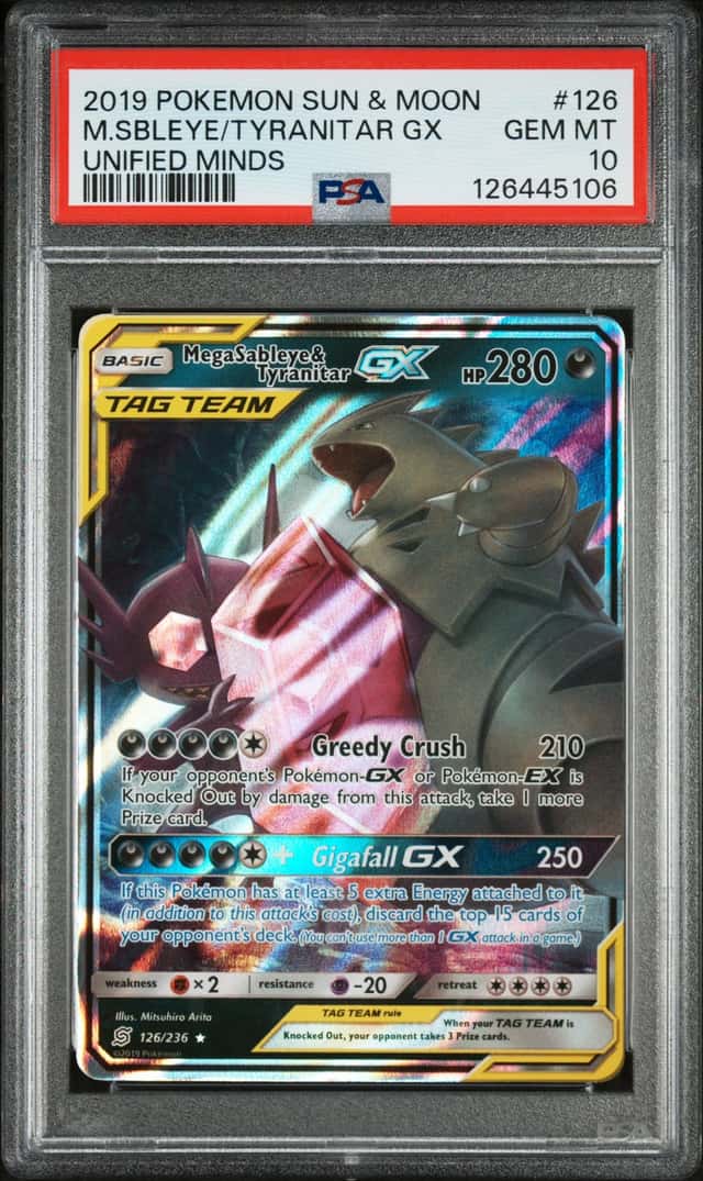 Mega Sableye & Tyranitar GX