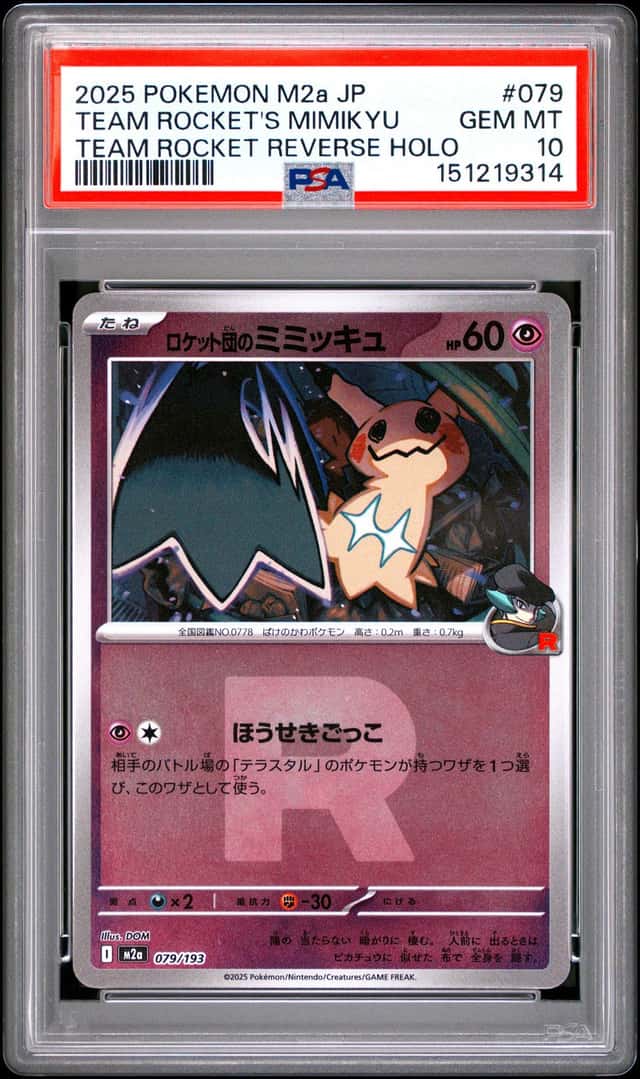 Team Rocket's Mimikyu