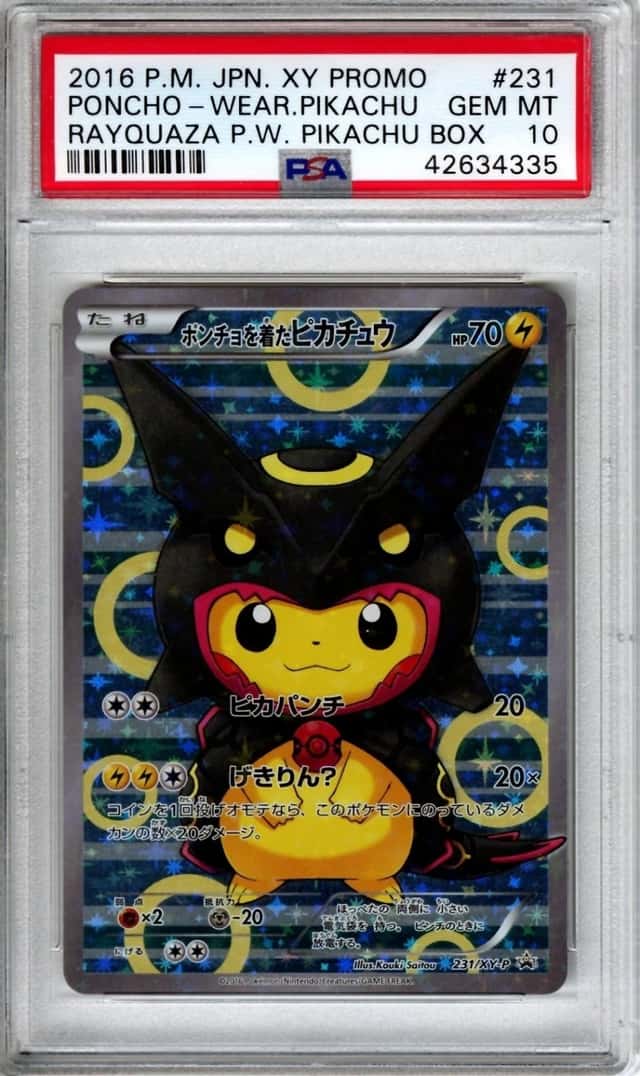 Poncho-Wearing Pikachu