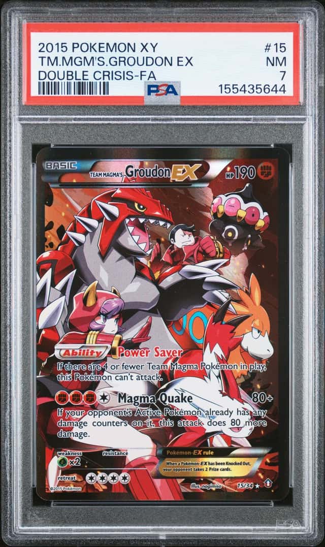 Team Magma's Groudon EX