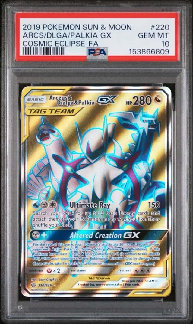 Arceus & Dialga & Palkia GX