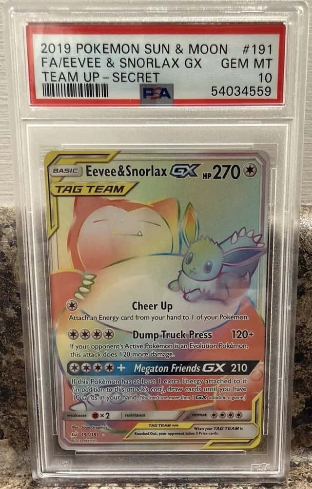Eevee & Snorlax GX