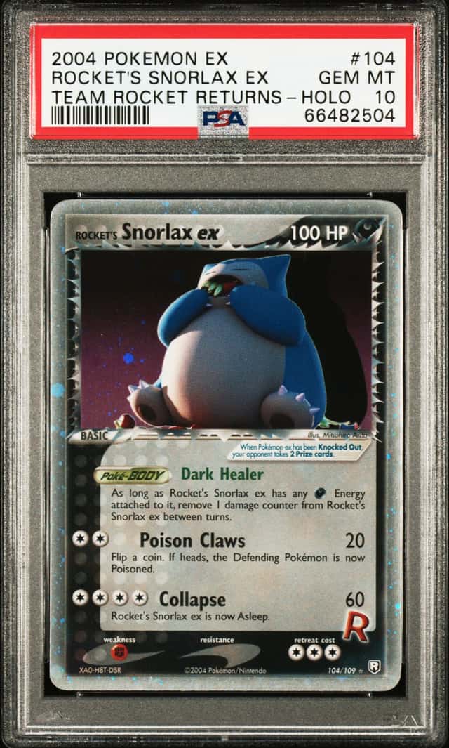 Rocket's Snorlax EX