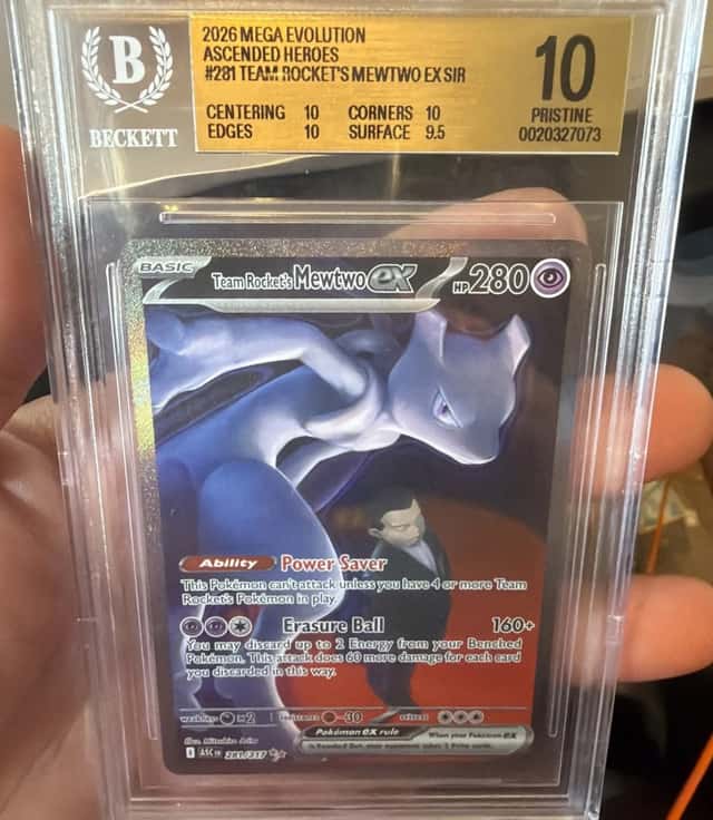 ROCKET'S MEWTWO ex