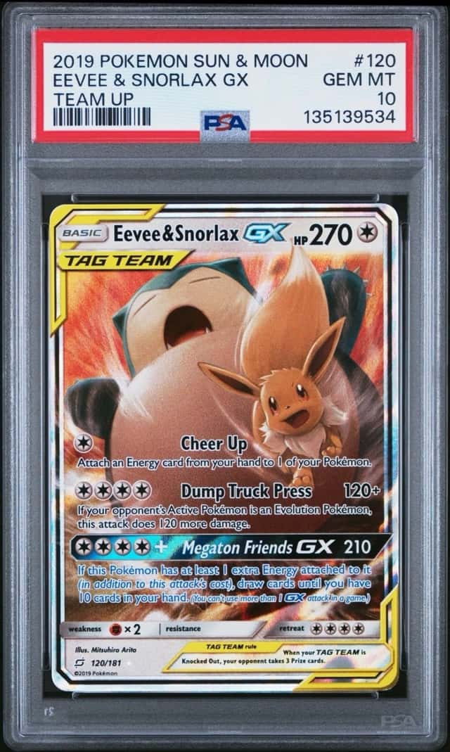 Eevee & Snorlax GX