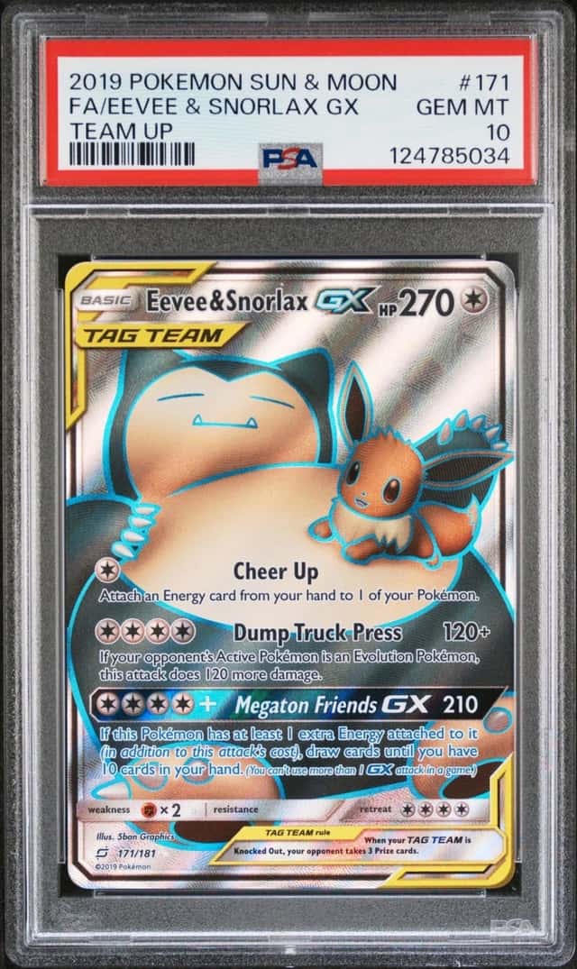 Eevee & Snorlax GX