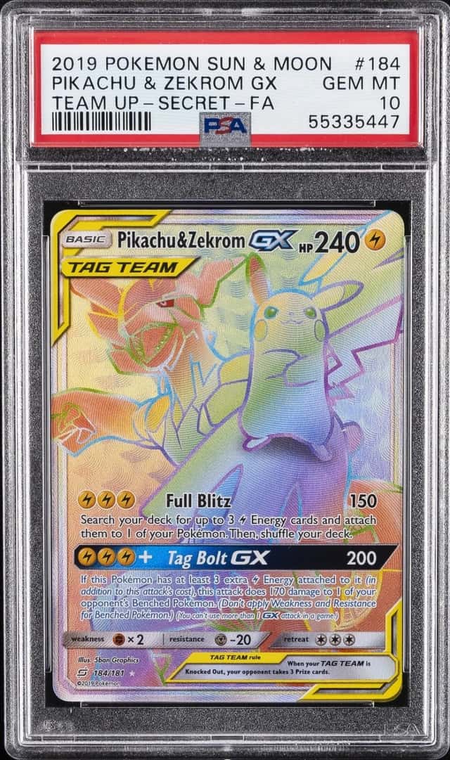 Pikachu & Zekrom GX