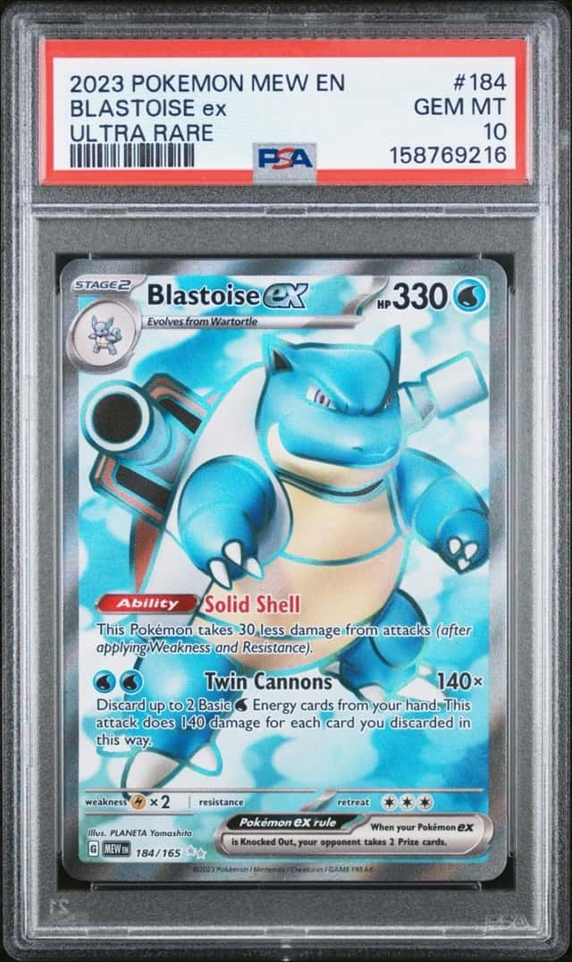 BLASTOISE ex