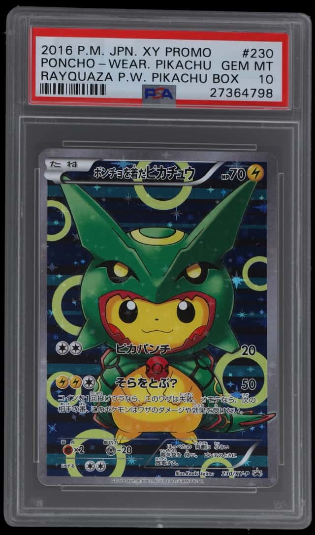 Poncho-Wearing Pikachu