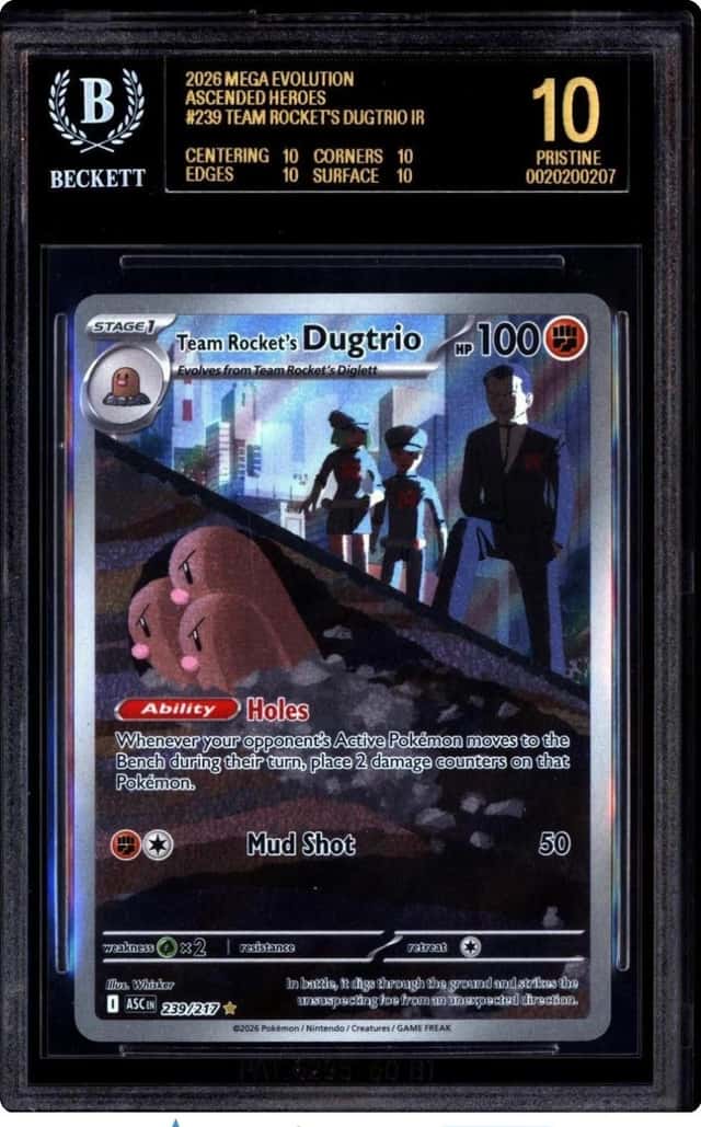 Team Rocket's Dugtrio