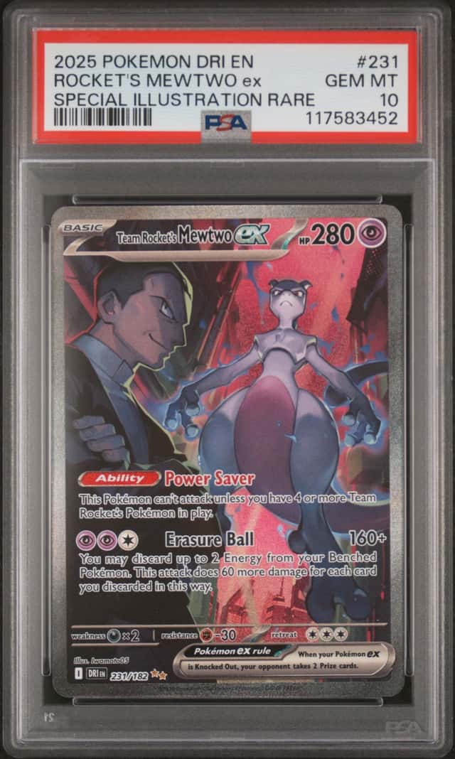 ROCKET'S MEWTWO ex