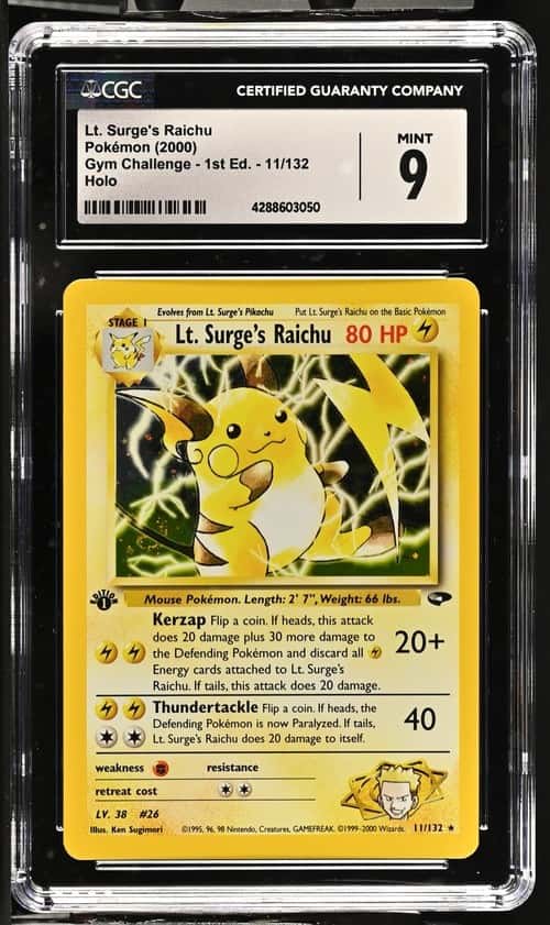 Lt. Surge's Raichu
