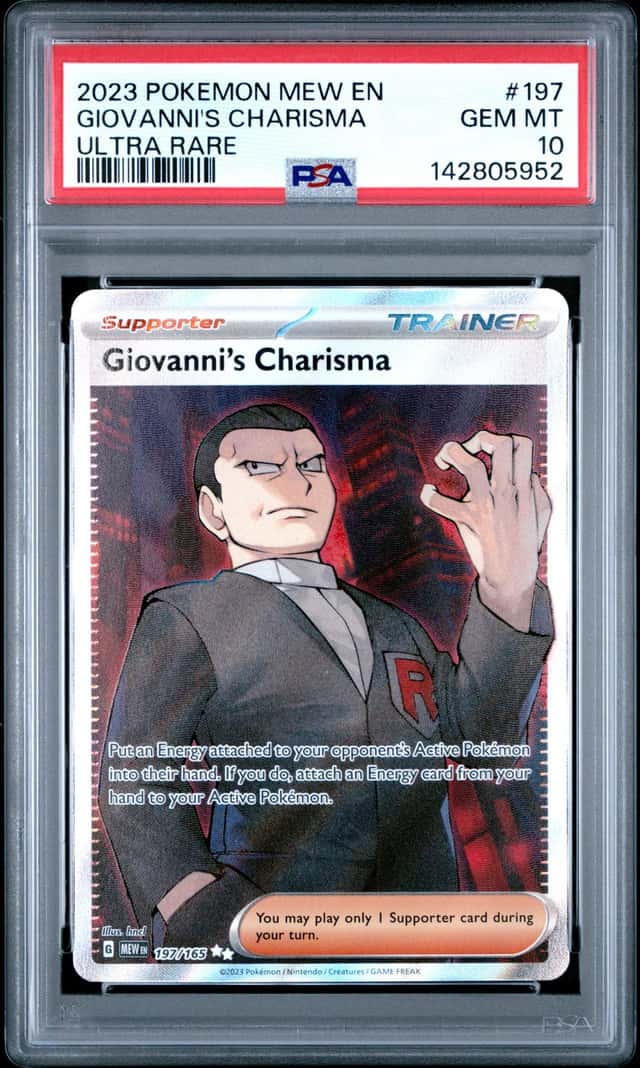 Giovanni's Charisma