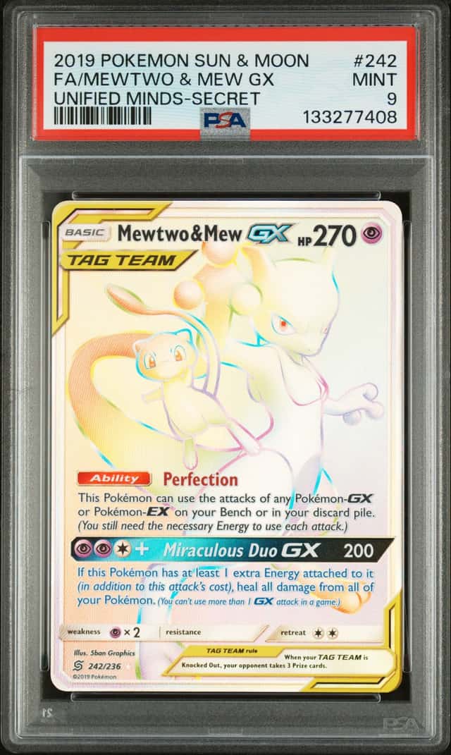Mewtwo & Mew GX