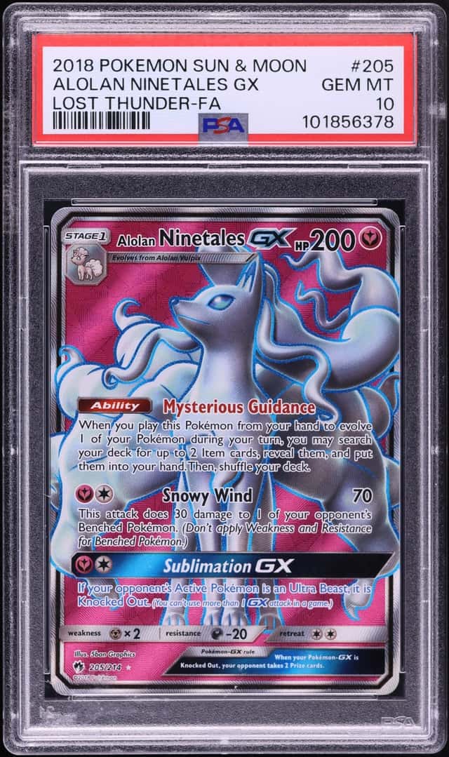 Alolan Ninetales GX