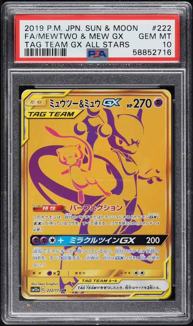 Mewtwo & Mew GX