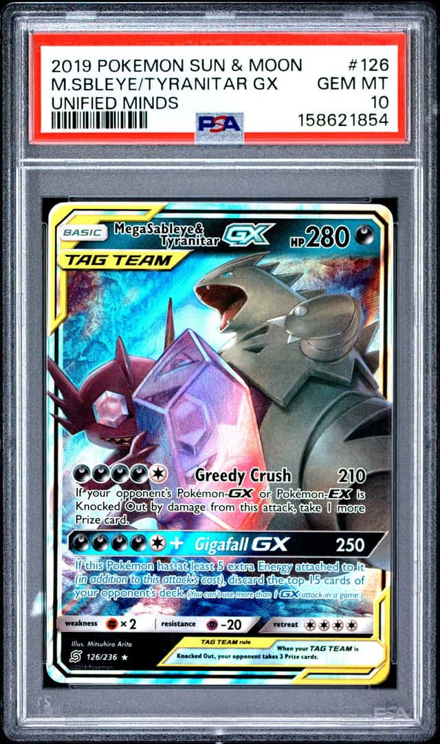 Mega Sableye & Tyranitar GX