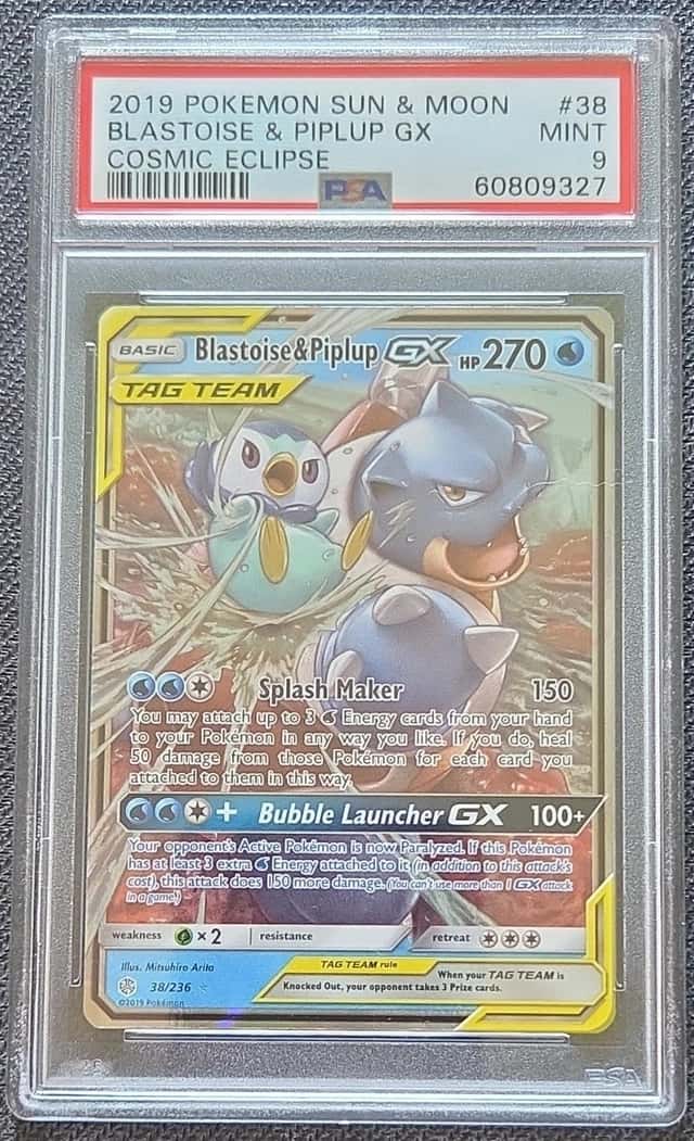 Blastoise & Piplup GX