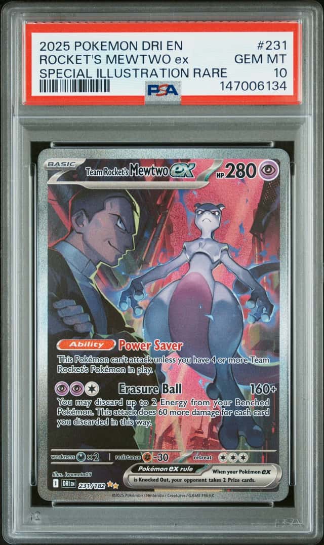 ROCKET'S MEWTWO ex