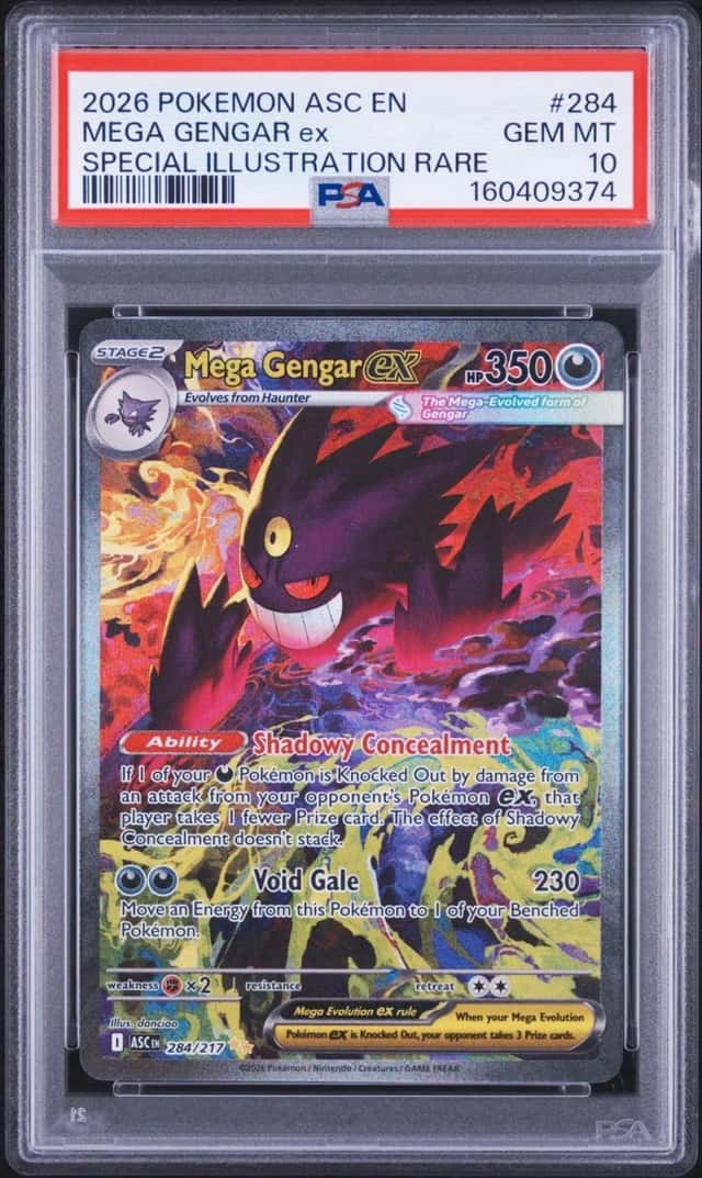 MEGA GENGAR ex