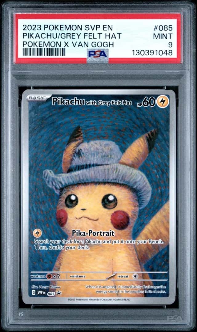 Pikachu/Grey Felt Hat