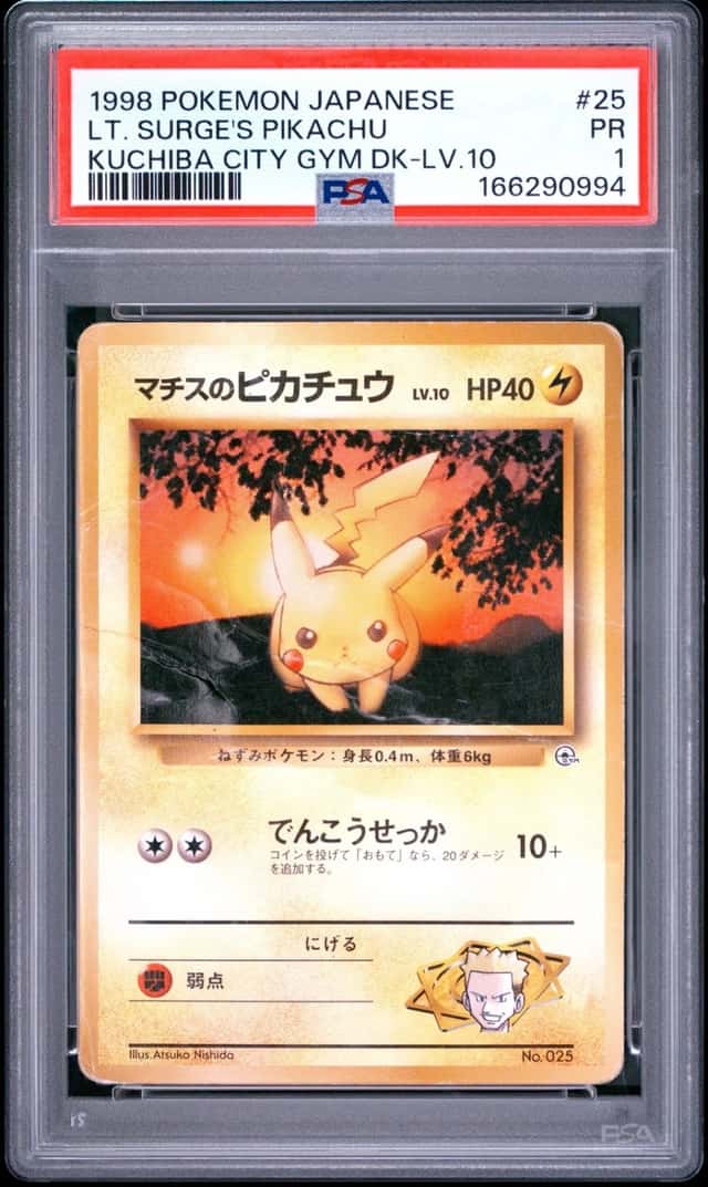 Lt. Surge's Pikachu