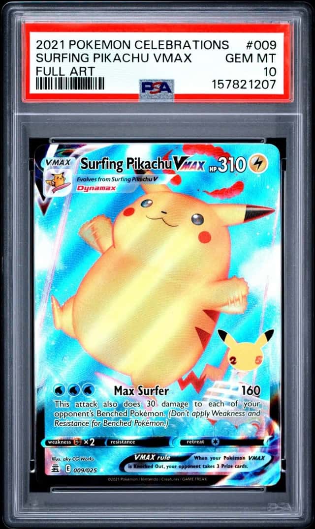 Surfing Pikachu VMAX
