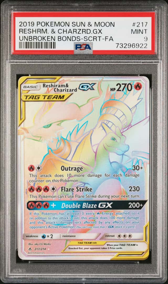 Reshiram & Charizard GX