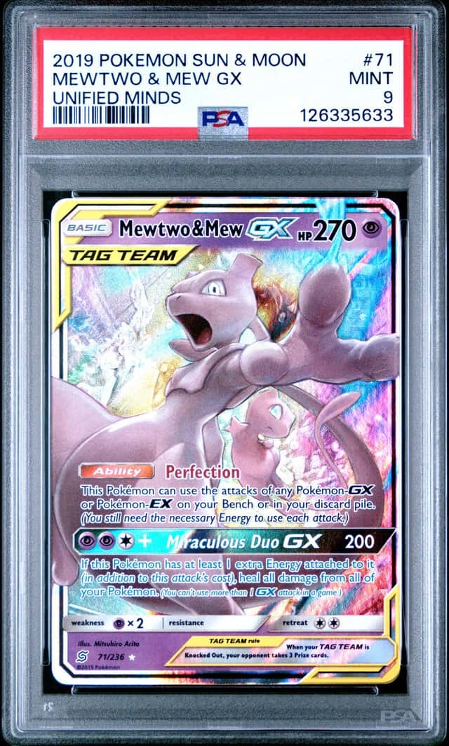 Mewtwo & Mew GX