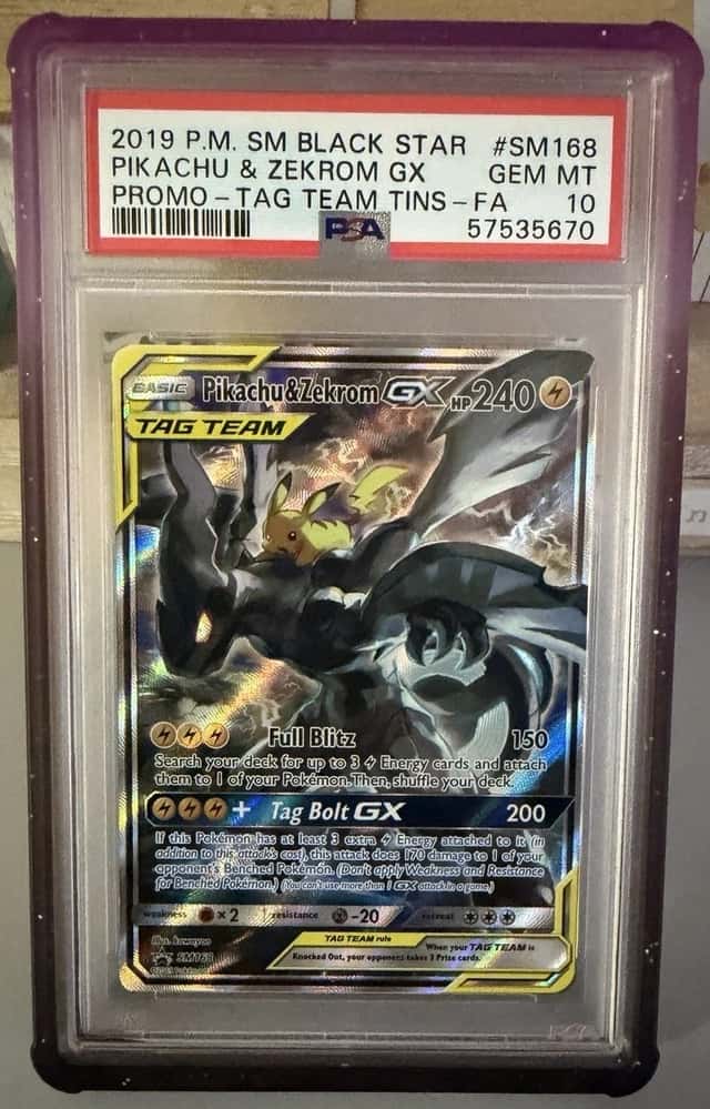 Pikachu & Zekrom GX