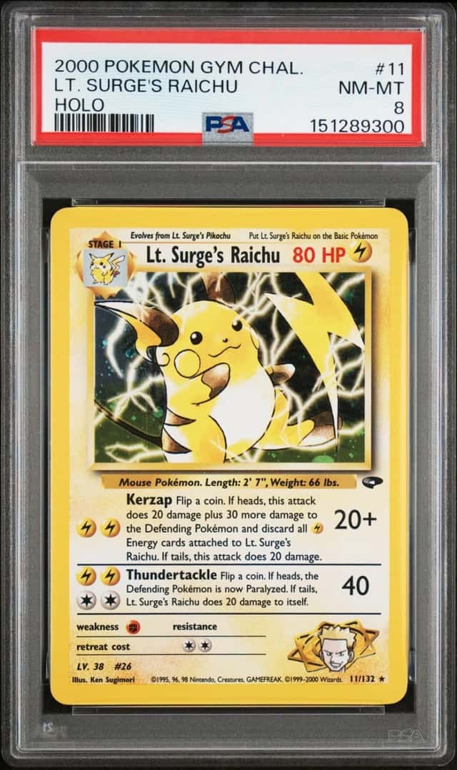 Lt. Surge's Raichu