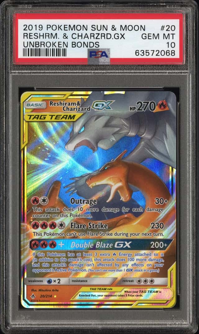 Reshiram & Charizard GX