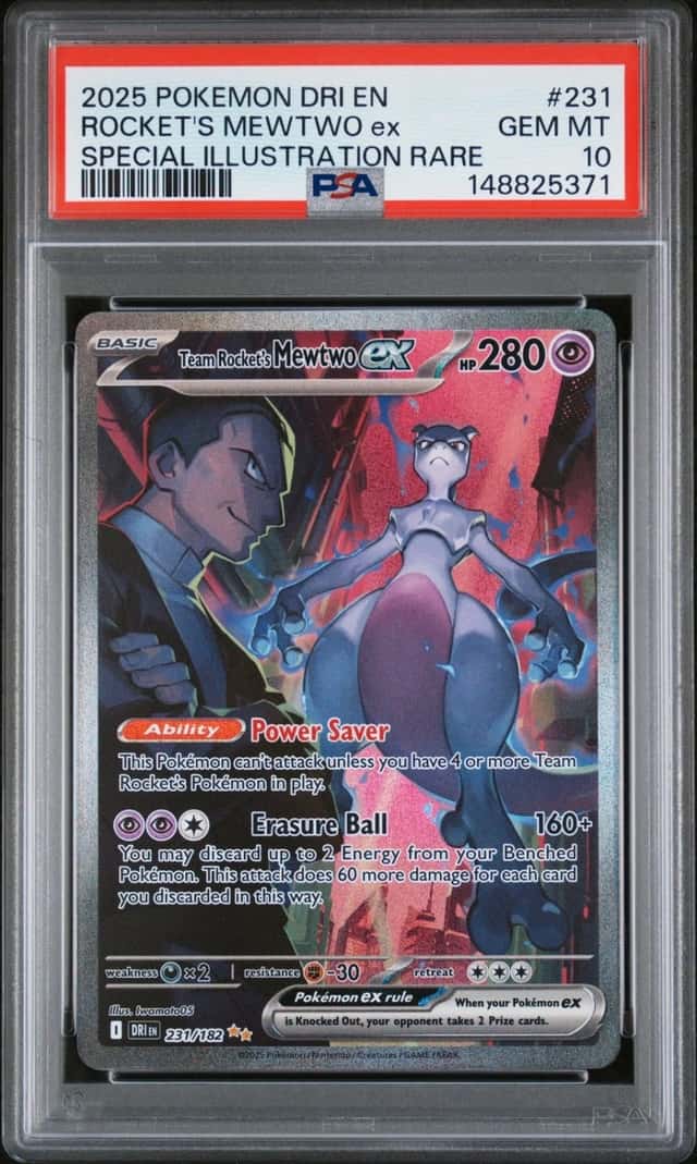 ROCKET'S MEWTWO ex