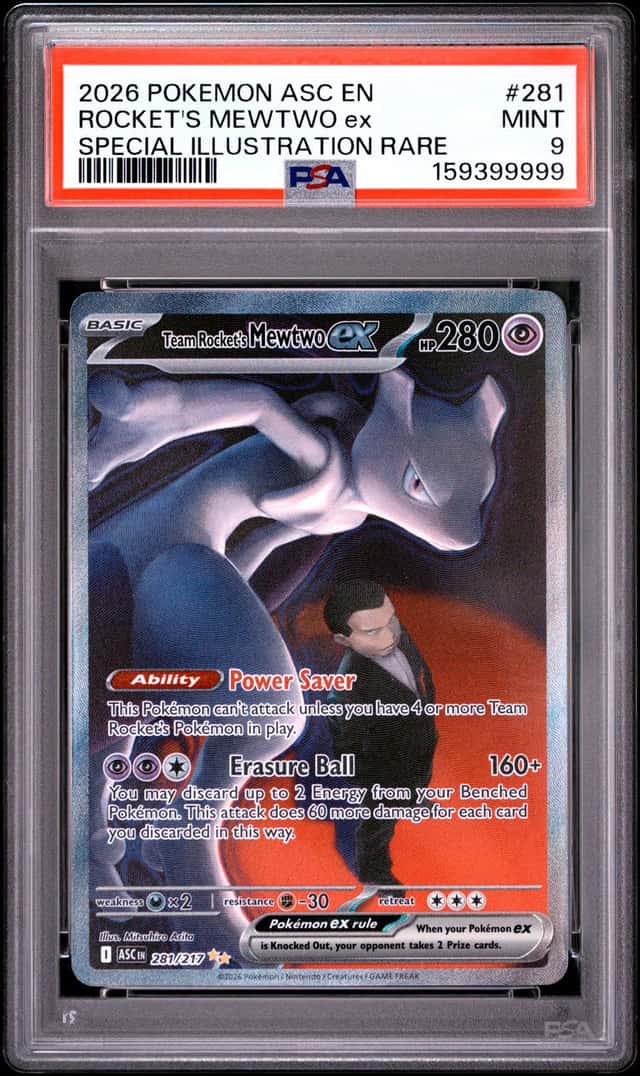 ROCKET'S MEWTWO ex