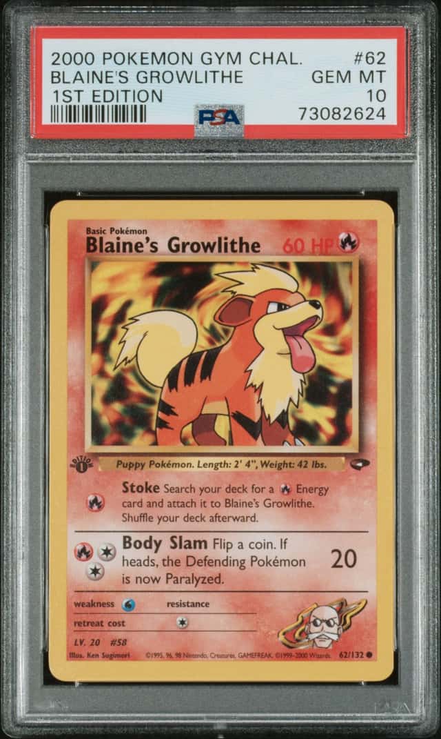 Blaine's Growlithe