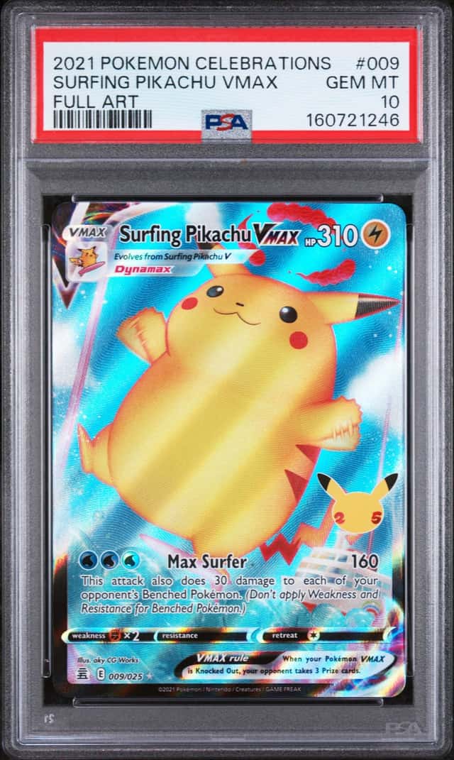 Surfing Pikachu VMAX
