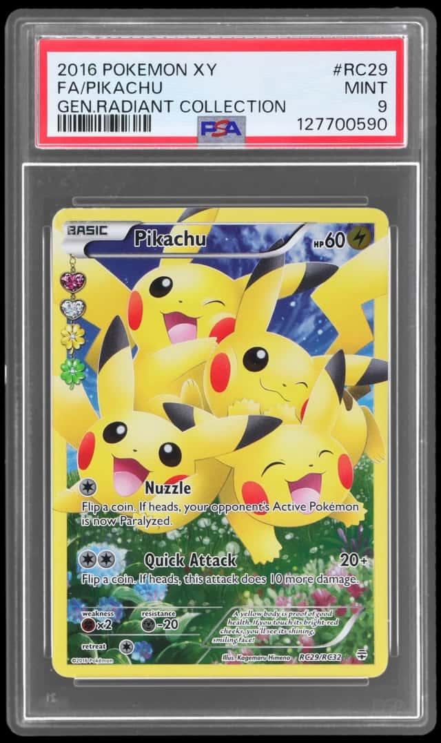 2016 Pokemon XY Generations Radiant Collection Pikachu #RC29