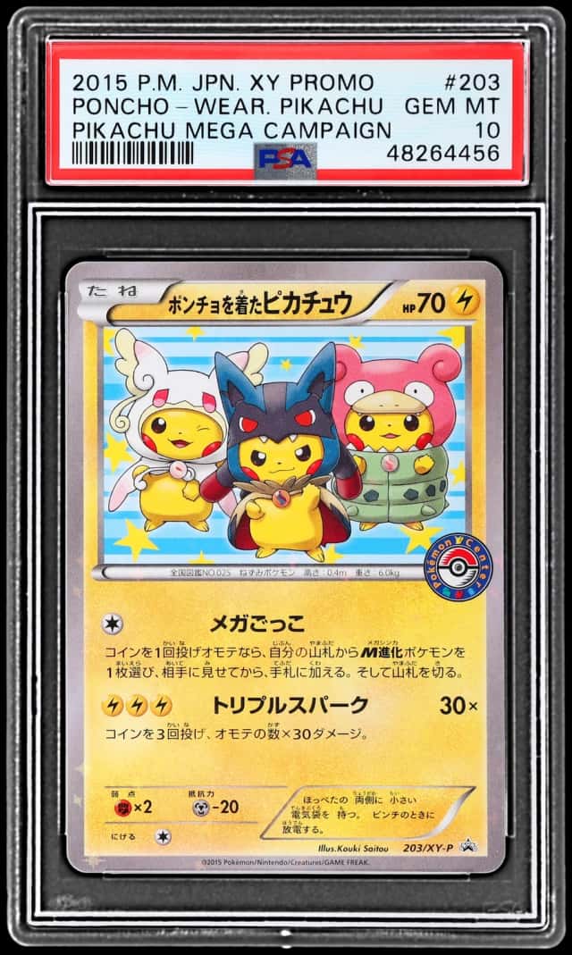 Poncho-Wear Pikachu