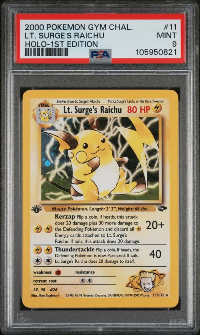 Lt. Surge's Raichu