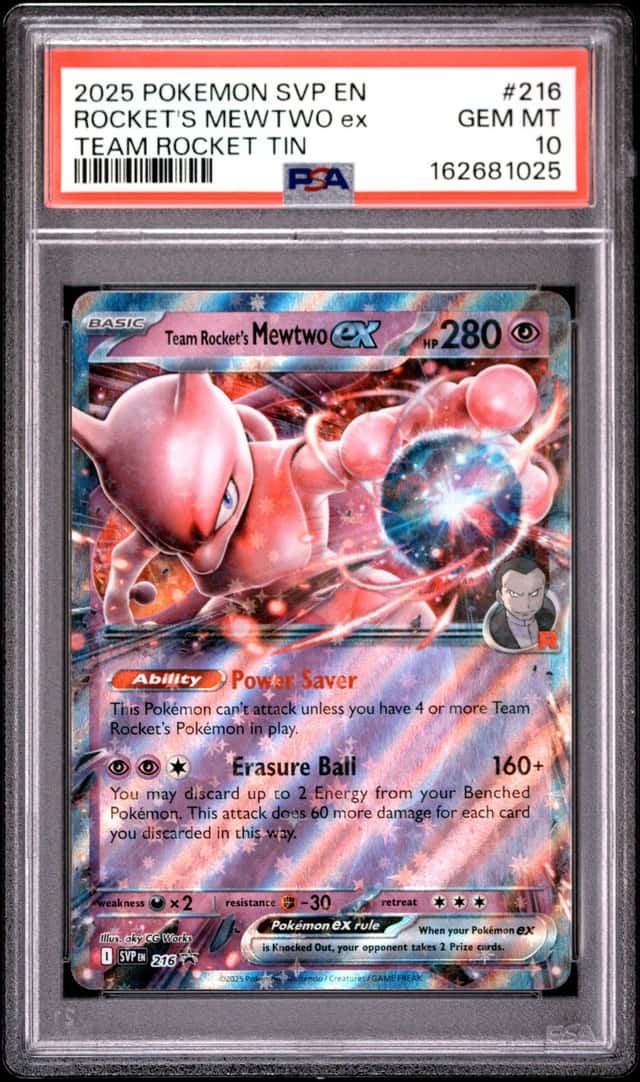 ROCKET'S MEWTWO ex