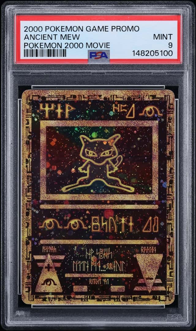 2000 Pokemon Movie Promo Ancient Mew PSA 9 MINT