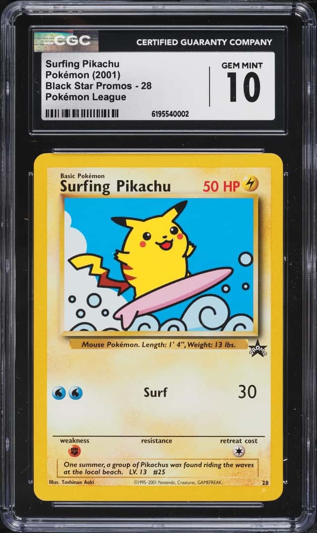Surfing Pikachu